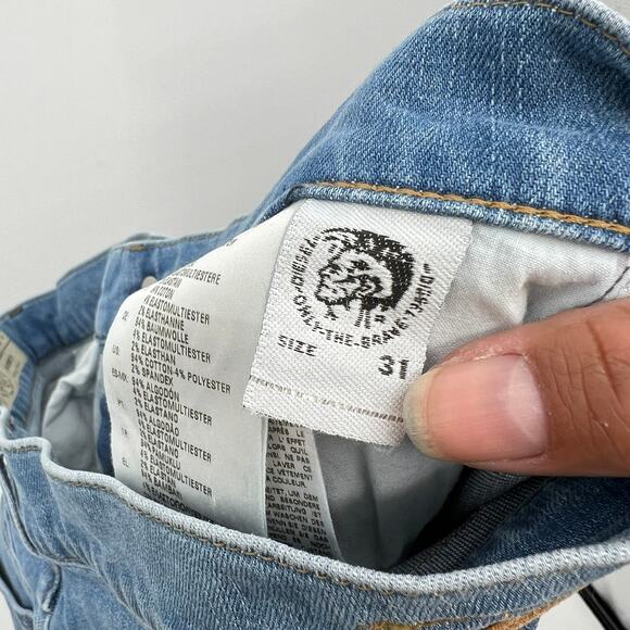 Diesel D-Ebbey Bootcut Low Waist Jeans Women's 31 Medium Wash - Picture 8 of 10